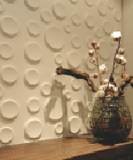 3D Wall Panel - Craters